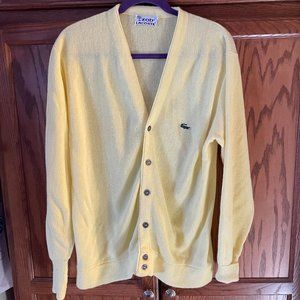 Vintage Men's Lacoste Cardigan - L